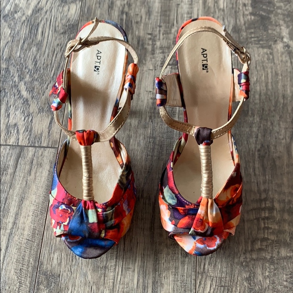 Apt. 9 Heels Colorful